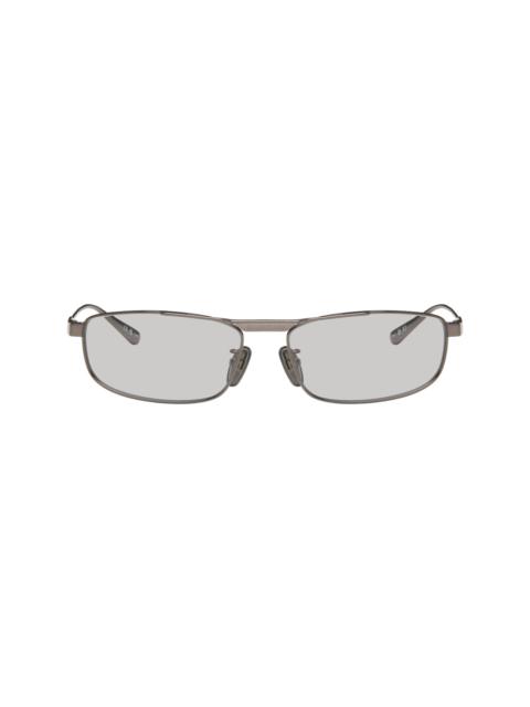 BALENCIAGA Gray Everyday Tag 3.0 Sunglasses