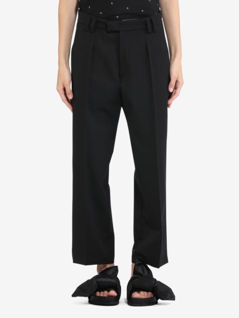 N°21 CROPPED STRAIGHT-LEG TROUSERS