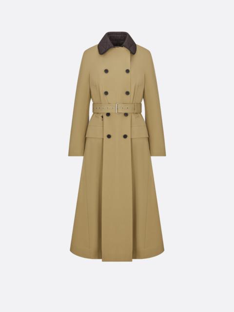 Dior Trench Coat with Removable Macrocannage Vest