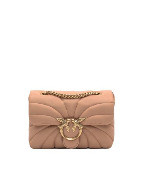 PINKO Love quilted logo-embellished shoulder bag