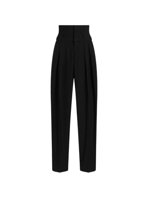 Dolce & Gabbana Dolce & Gabbana Pinstripe Wool Jacquard Trousers