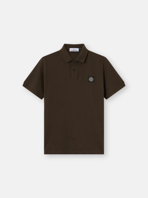 Stone Island 2200008 ORGANIC COTTON PIQUÉ WITH STRETCH