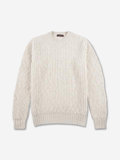 SLOWEAR Slim fit wool round neck jumper