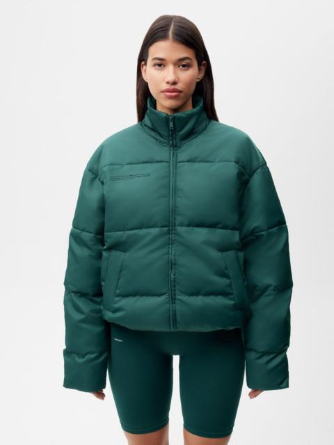 PANGAIA Womens FLWRDWN™ Bomber Jacket - Foliage Green