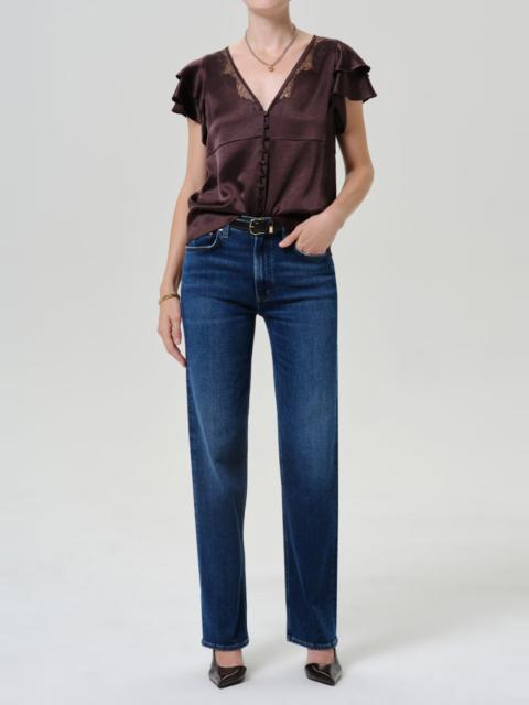 Citizens of Humanity Palma Straight Long Clean Hem In Boulevard