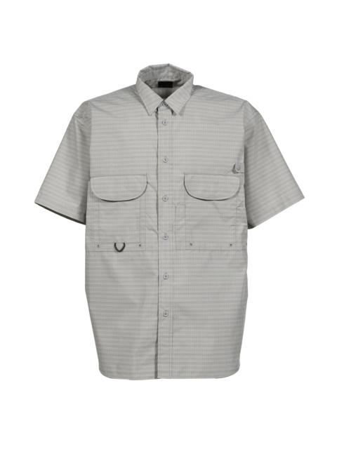 DAIWA PIER39 TECH FISHING SHIRT S/S SUMMER PLAID / LT.GRY