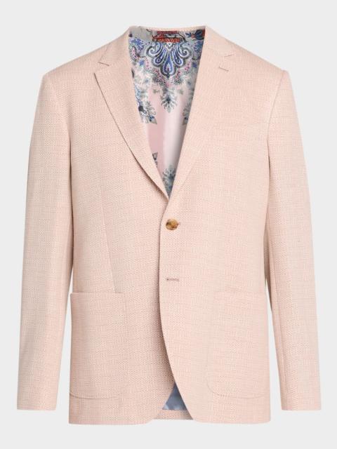 Etro Men's Multi-Woven Single-Breasted Sport Coat