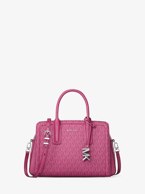 MICHAEL KORS Laila Small Signature Logo Satchel