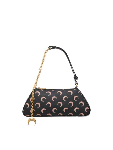 Marine Serre canvas clutch bag