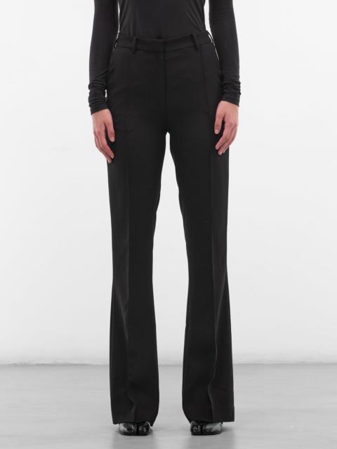 AYA MUSE Black Vira Flared Trousers