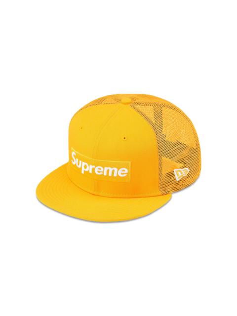 Supreme Box Logo Mesh Back New Era 'Yellow'