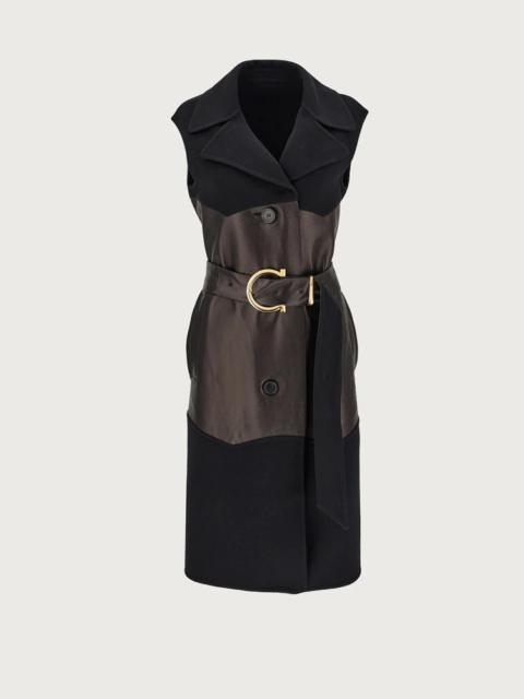 FERRAGAMO SLEEVELESS COAT