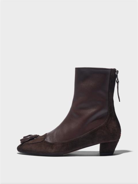 Aeyde Betsy Tassel Ankle Boots