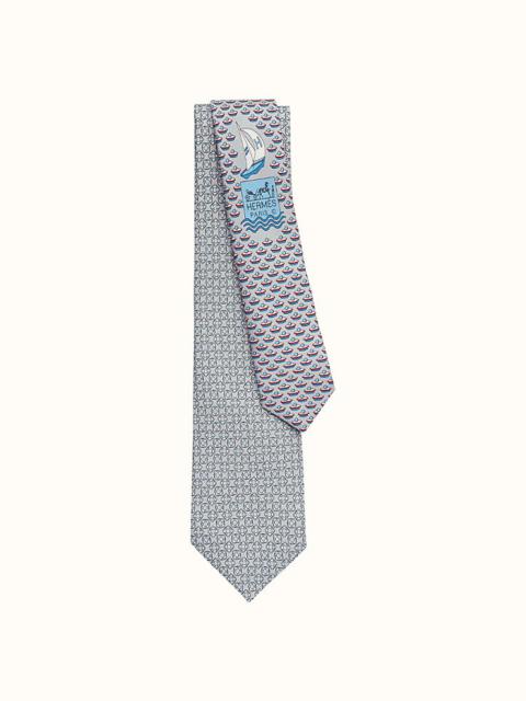 Hermès Tie 7 J'ai Touche le Pompon Twillbi tie