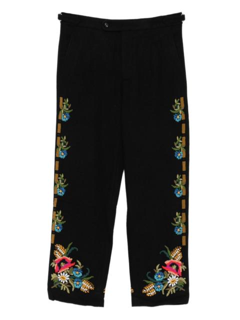 BODE floral trousers
