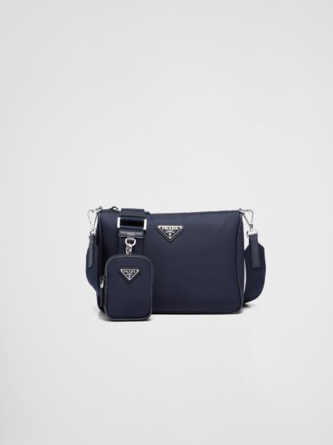 Prada Re-Nylon and Saffiano leather shoulder bag