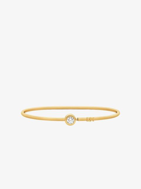 MICHAEL KORS Round Stone Bangle