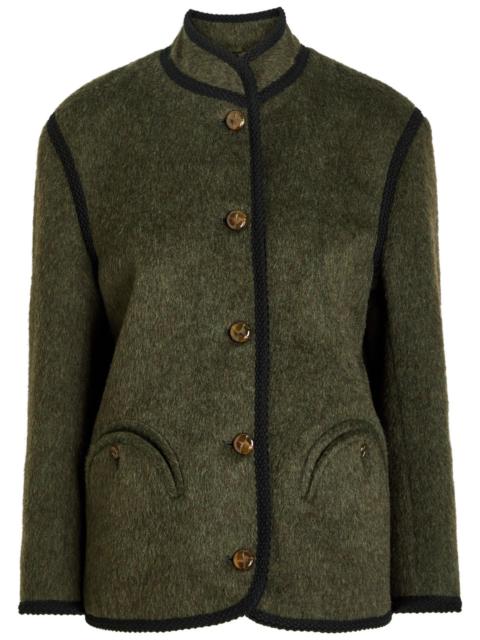 Blaze Milano Curly Mohair-blend Jacket