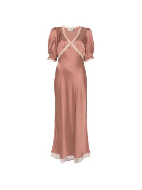 RIXO Annina midi dress