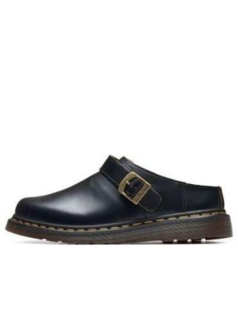 Dr. Martens Dr.Martens Isham Vintage Smooth Leather Slingback Mules 'Black' 30627001