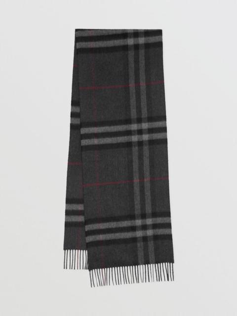 The Classic Check Cashmere Scarf