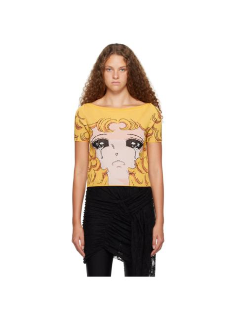 Yellow Crying Girl Sweater