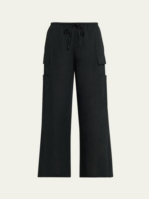 CIAO LUCIA! Marceau Drawstring Cargo Pants