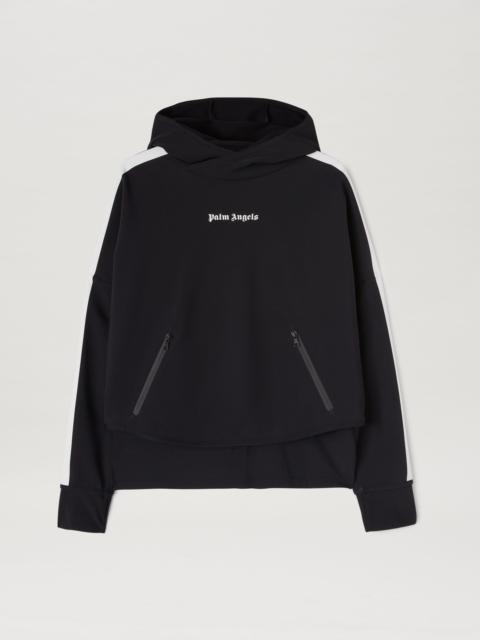 Palm Angels logo-print hoodie
