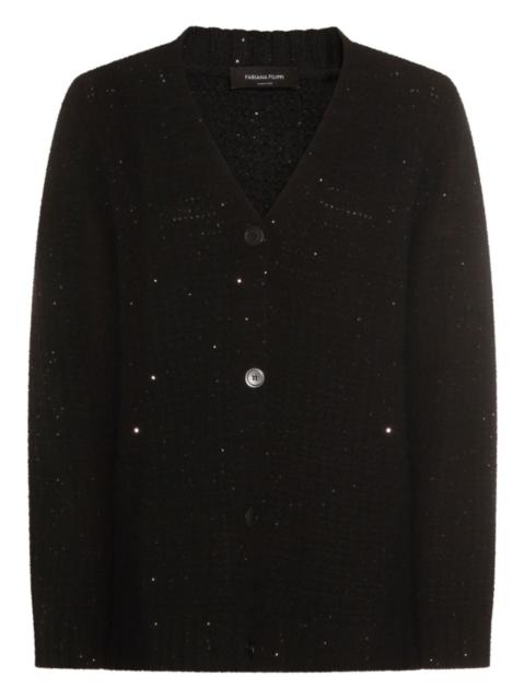 FABIANA FILIPPI button embellished cardigan
