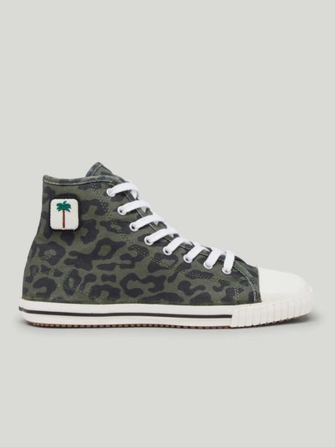 Palm Angels HIGH SQUARE VULCANIZED SNEAKERS
