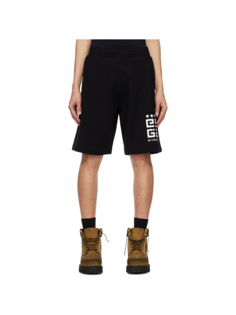 Givenchy Black Drawstring Shorts