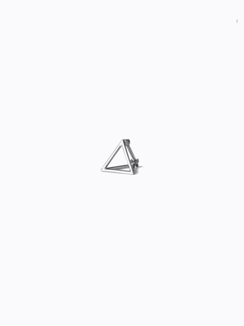 SHIHARA White Gold Triangle Earring 10