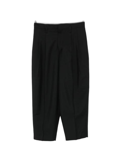 Jil Sander Jil Sander Pleated Cropped Trousers