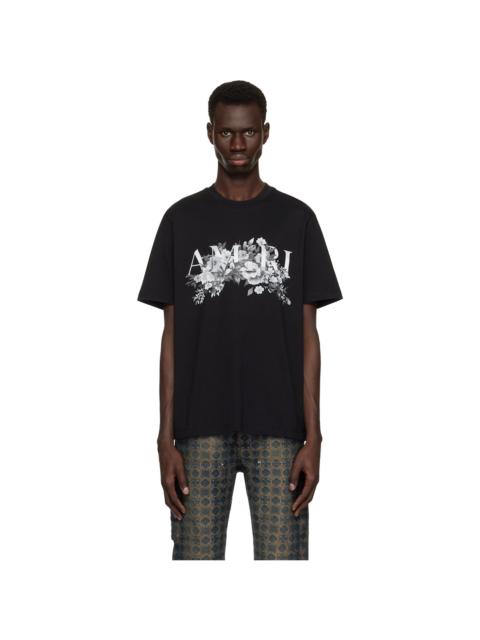 AMIRI Black 'Amiri' Garden T-shirt