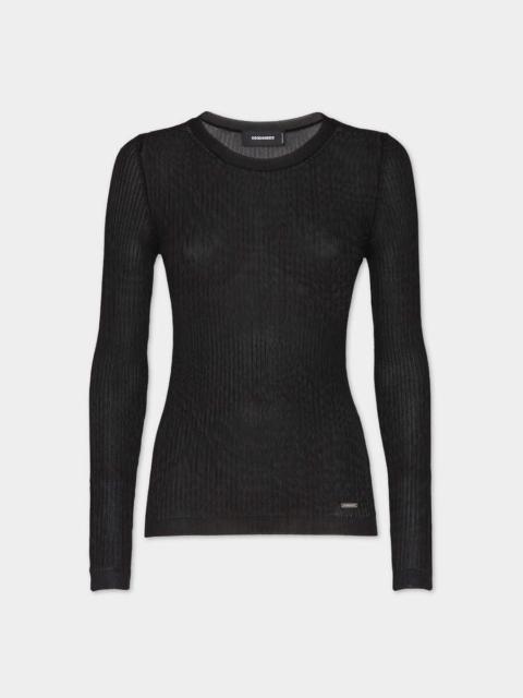 DSQUARED2 KNIT LONG SLEEVE TOP