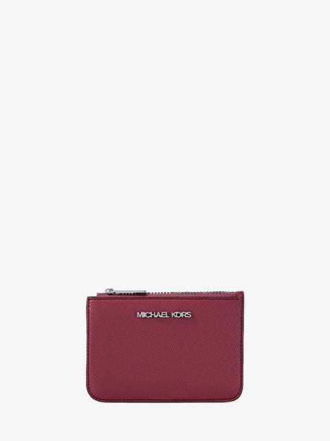 MICHAEL KORS Jet Set Saffiano Leather Coin Purse