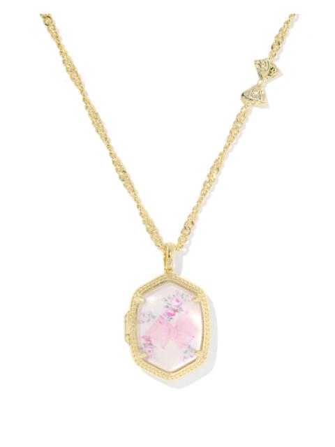 KENDRA SCOTT Kendra Scott x LoveShackFancy Daphne Gold Locket Necklace