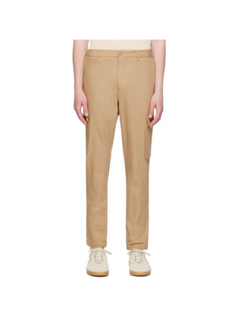 BOSS Beige Patch Cargo Pants