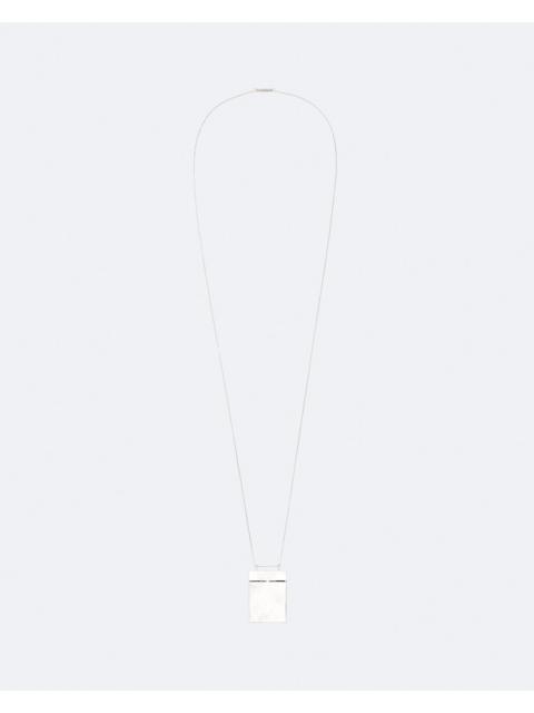 ALLSAINTS AVELINE BOX PENDANT LONG NECKLACE