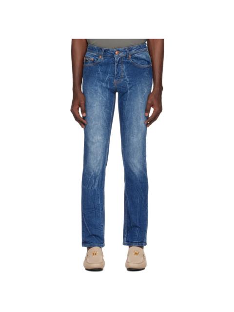 VERSACE JEANS COUTURE Indigo Slim-Fit Jeans