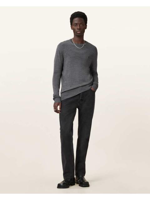 ALLSAINTS MODE MERINO CREW NECK RAMSKULL SWEATER
