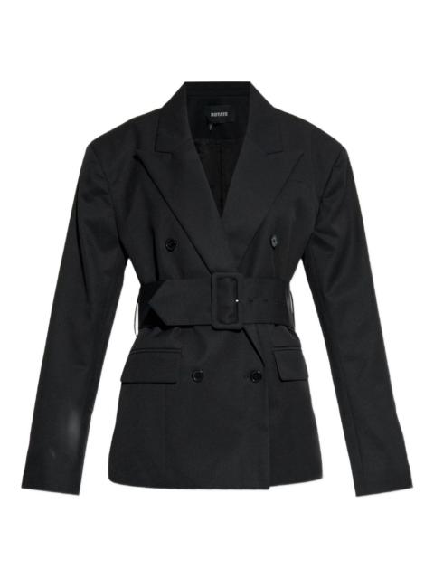 ROTATE belted double-breasted blazer