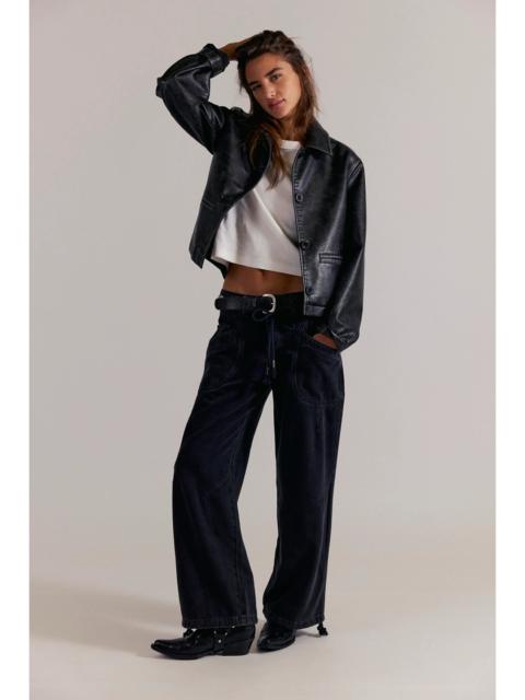 FREE PEOPLE We The Free Love Language Pull-On Jeans