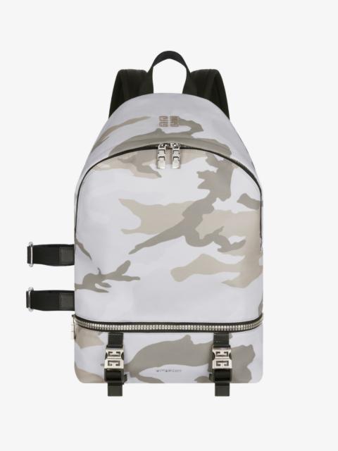 Givenchy ESSENTIEL U BACKPACK IN CAMO PRINTED NYLON
