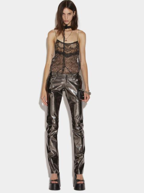 DSQUARED2 LOW WAIST BUMSTER TROUSERS