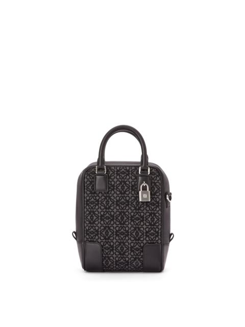 Loewe Amazona 15 in Anagram  jacquard and calfskin