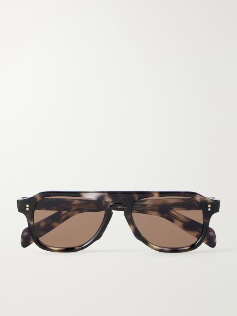 CUTLER AND GROSS GR14 Aviator-Style Tortoiseshell Acetate Sunglasses