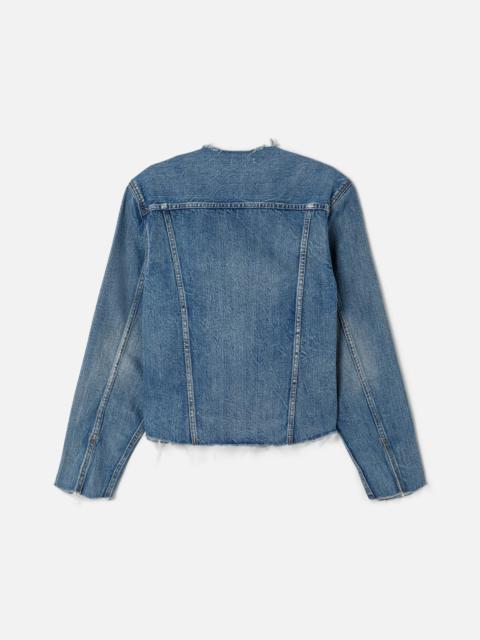 RE/DONE Cutoff Trucker Jacket - Mid Fade