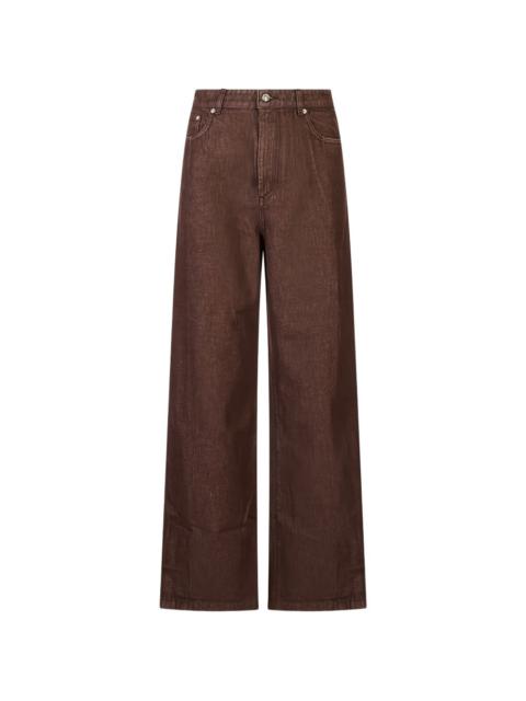 Sportmax Beati side-slit jeans