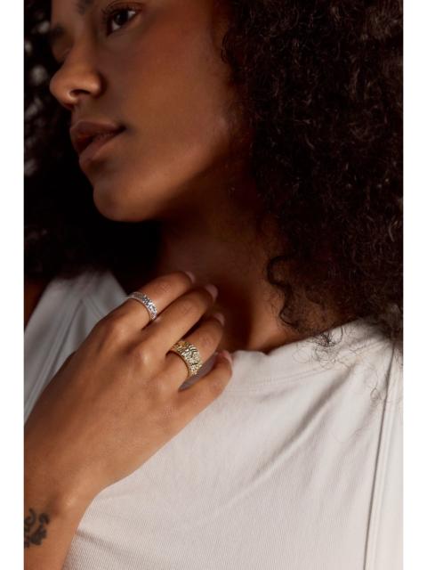 FREE PEOPLE Lumen Wide Stack Ring Set